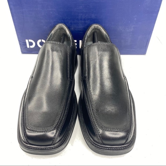 DOCKERS Proposal Black Leather Dress Shoes main image 6